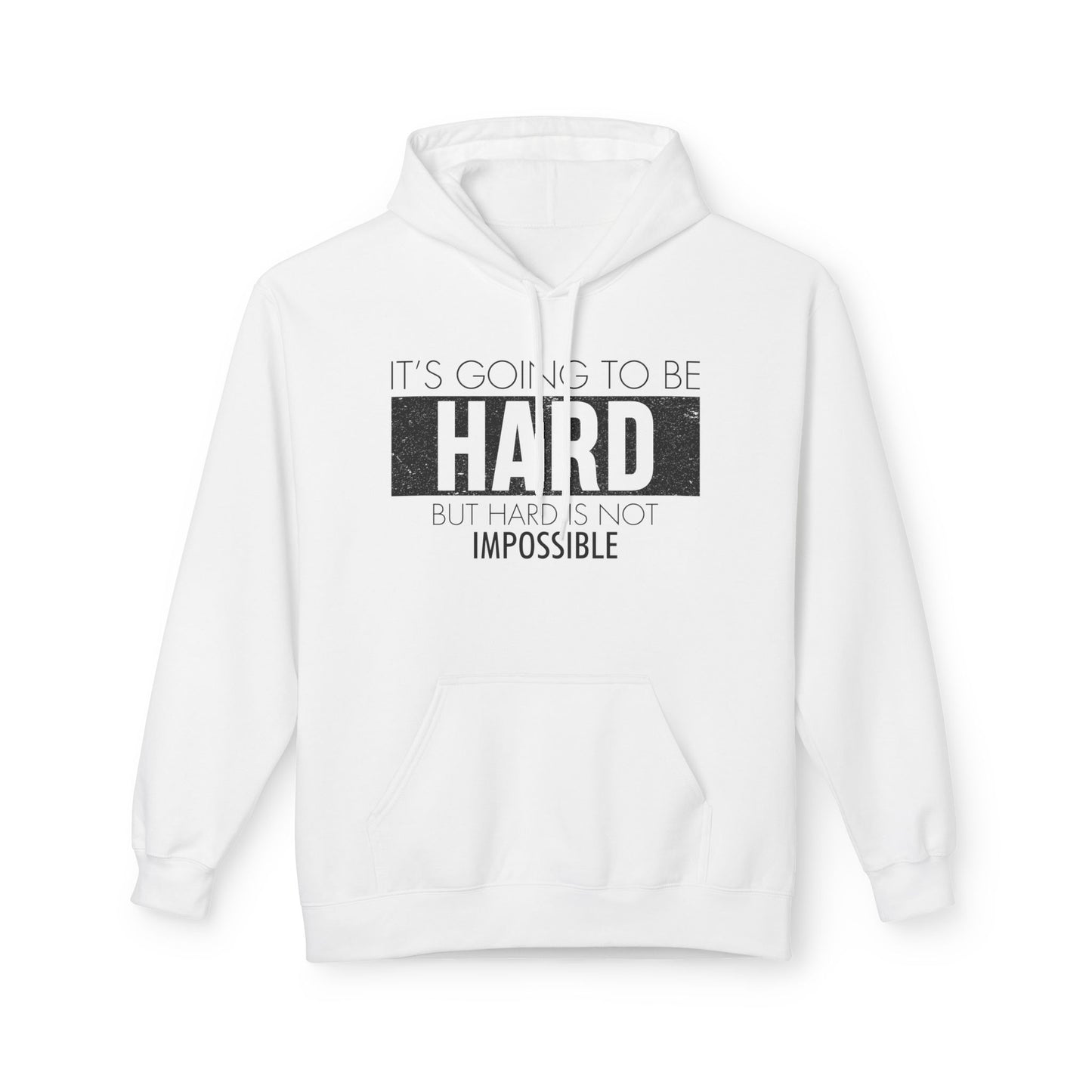 Softstyle Hoodie - Custom Fleece Hoodie with Dropped Shoulder and Pouch Pocket