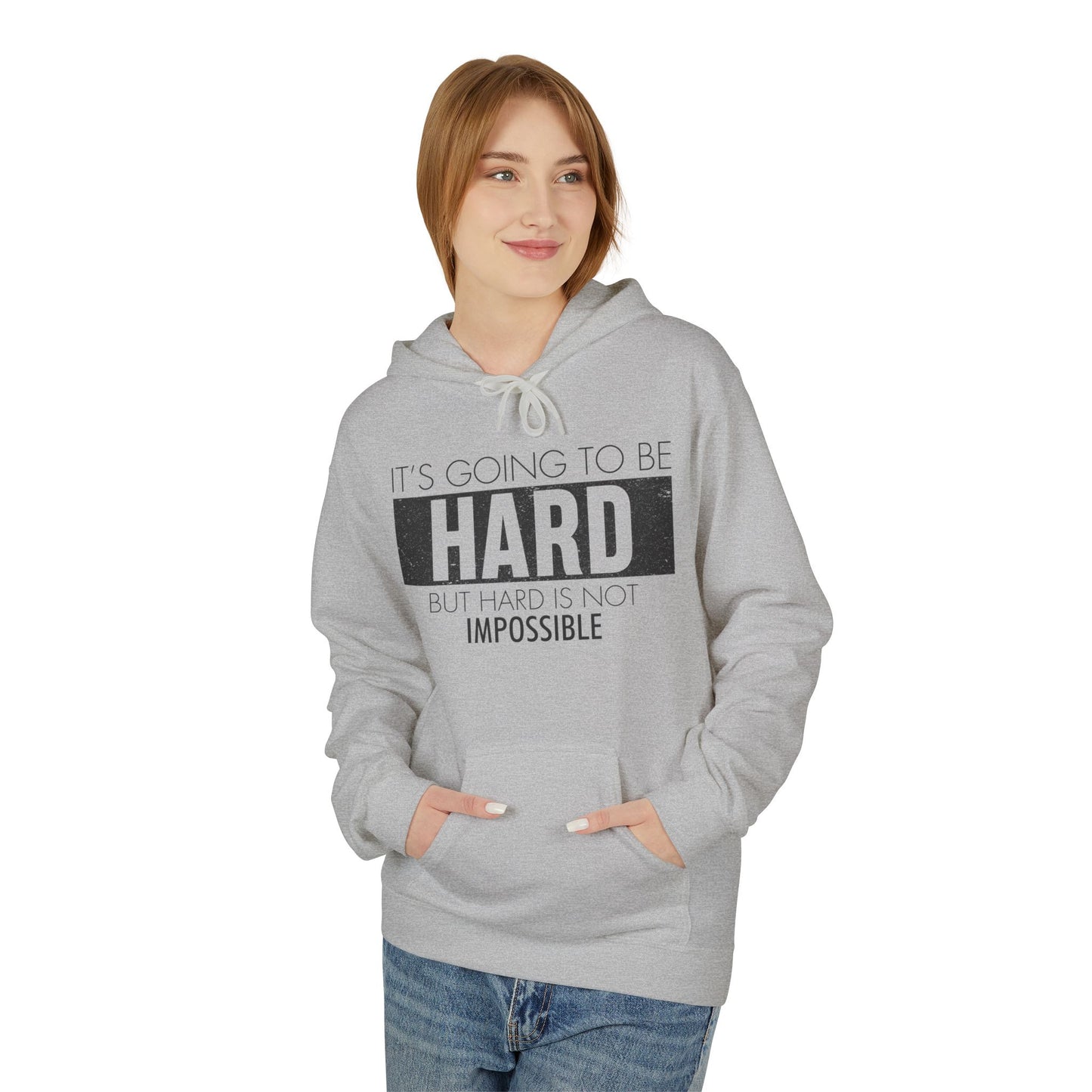 Softstyle Hoodie - Custom Fleece Hoodie with Dropped Shoulder and Pouch Pocket