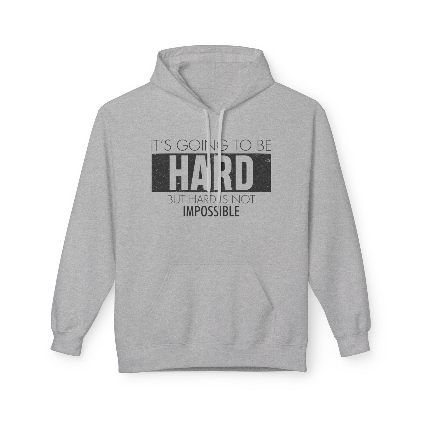 Softstyle Hoodie - Custom Fleece Hoodie with Dropped Shoulder and Pouch Pocket